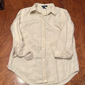 Chaps Button Up Blouse